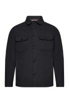 C-Carper-Os-224F Tops Overshirts Black BOSS