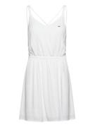 Tjw Essential Strappy Dress Kort Kjole White Tommy Jeans