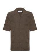 Saoscar Ax Shirt 15245 Tops Shirts Short-sleeved Brown Samsøe Samsøe
