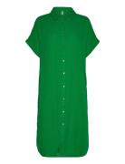 Cuelina Kaftan Dress Knelang Kjole Green Culture