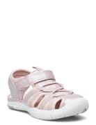 Salo Shoes Summer Shoes Sandals Pink Leaf