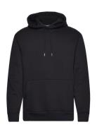 Slhreg-Dan Sweat Hood Tops Sweat-shirts & Hoodies Hoodies Black Select...