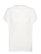 Katkabbginna Blouse Tops T-shirts & Tops Short-sleeved White Bruuns Ba...