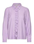 Nuaqua Shirt Tops Shirts Long-sleeved Purple Nümph