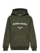 Borg Hoodie Tops Sweat-shirts & Hoodies Hoodies Khaki Green Björn Borg