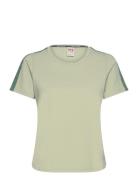 Vilde Tee Sport T-shirts & Tops Short-sleeved Khaki Green Kari Traa