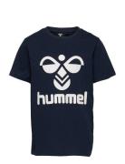 Hmltres T-Shirt S/S Sport T-shirts Short-sleeved Blue Hummel