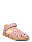 Sandals - Flat - Closed Toe - Shoes Summer Shoes Sandals Pink ANGULUS