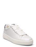 Women Lace-Up Lave Sneakers Silver Tamaris