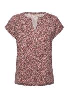 Fqviva-Tee Tops T-shirts & Tops Short-sleeved Multi/patterned FREE/QUE...