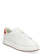 Angeline Iv Suede & Leather Sneaker Lave Sneakers White Lauren Ralph L...