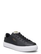 B71 Textured Lthr/Nubuck Lave Sneakers Black Fred Perry
