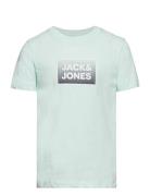 Jjsteel Tee Ss Jnr Tops T-shirts Short-sleeved Green Jack & J S