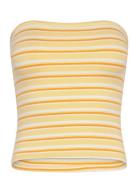 Super Stretch Tube Top Tops T-shirts & Tops Sleeveless Yellow Gina Tri...