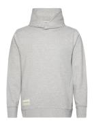 Akmelvin Hoodie Noos - Gots Tops Sweat-shirts & Hoodies Hoodies Grey A...