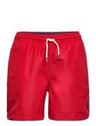 Traveler Swim Trunk Badeshorts Red Ralph Lauren Kids