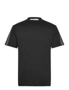 Logo Tape Tee Tops T-shirts Short-sleeved Black Calvin Klein Jeans