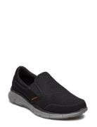 Mens Equalizer Persistent Lave Sneakers Black Skechers