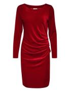 Kelly Dress Kort Kjole Red Kaffe