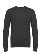 Slhberg Crew Neck Noos Tops Knitwear Round Necks Green Selected Homme