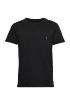 Kolding Tee S/S Tops T-shirts Short-sleeved Black Clean Cut Copenhagen