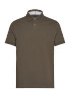 1985 Regular Polo Tops Polos Short-sleeved Khaki Green Tommy Hilfiger