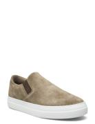 Slhdavid Chunky Suede Slipon Sneakers Khaki Green Selected Homme