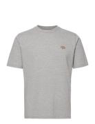 Ss Mapleton Tee Designers T-shirts Short-sleeved Grey Dickies