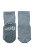 Cotton Socks - Anti-Slip Strømper Non-slip Blue Mp Denmark