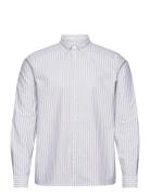 Kristian Oxford Shirt Tops Shirts Casual White Les Deux