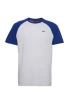 Vintage Baseball Tee Tops T-shirts Short-sleeved Multi/patterned Super...