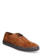 Linden Suede Lave Sneakers Brown Fred Perry
