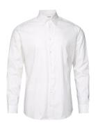 Slhslim-Ethan Shirt Ls Aop Noos Tops Shirts Casual White Selected Homm...