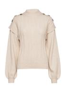 Fqclaura-Pullover Tops Knitwear Jumpers Cream FREE/QUENT