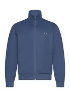 Track Jacket Tops Sweat-shirts & Hoodies Sweat-shirts Blue Fred Perry