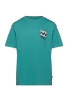 Stamp Ss Sport T-shirts Short-sleeved Green Billabong
