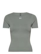Ua Train Seamless Ss Sport T-shirts & Tops Short-sleeved Green Under A...
