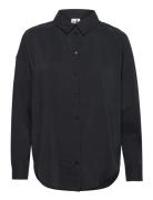 Onliris L/S Modal Shirt Wvn Tops Shirts Long-sleeved Black ONLY
