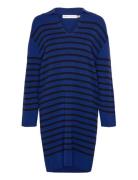 Ropaiw Dress Dresses Knitted Dresses Blue InWear