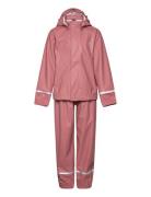 Lwjori 200 - Pu Rain Set Outerwear Rainwear Rainwear Sets Pink LEGO Ki...