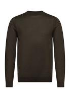 Onsmateo Life Reg 12 Merino Crew Knit Tops Knitwear Round Necks Khaki ...