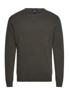 Harald Tops Knitwear Round Necks Khaki Green SIR Of Sweden