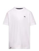 Badge T-Shirt Tops T-shirts Short-sleeved White Lee Jeans