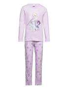 Pyjama Long Pyjamas Sett Purple Frost