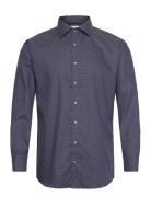 Slhregduke-Non Iron Shirt Ls Noos Tops Shirts Business Navy Selected H...