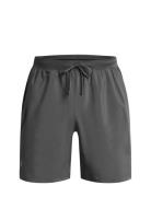 Ua Launch 7'' Unlined Shorts Sport Shorts Sport Shorts Grey Under Armo...