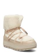 Tommy Teddy Snowboot Shoes Boots Ankle Boots Ankle Boots Flat Heel Whi...