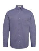 Reg Oxford Shirt Tops Shirts Casual Blue GANT