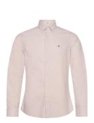 Slim Classic Oxford Shirt Tops Shirts Casual Pink GANT
