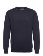 Adair Knit Sweater Tops Knitwear Round Necks Navy U.S. Polo Assn.